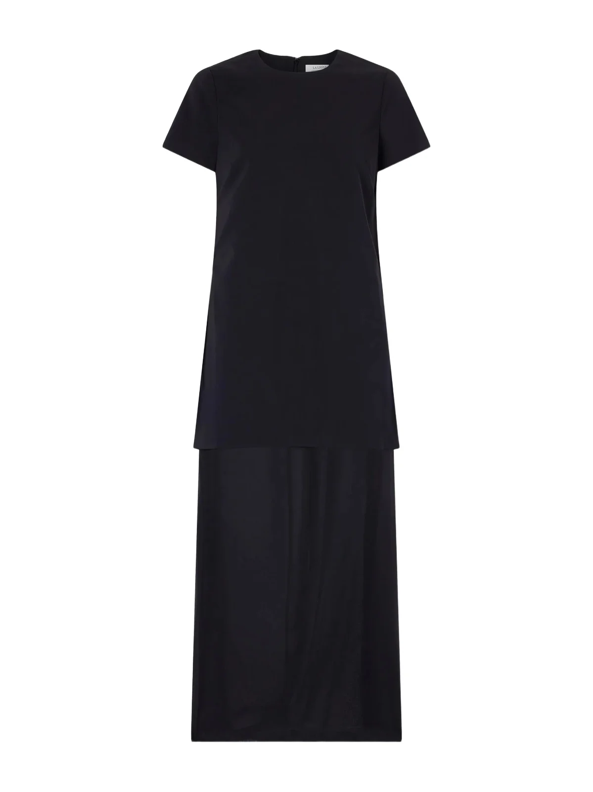 Crepe And Chiffon Maxi Dress Crepe And Chiffon Maxi Dress