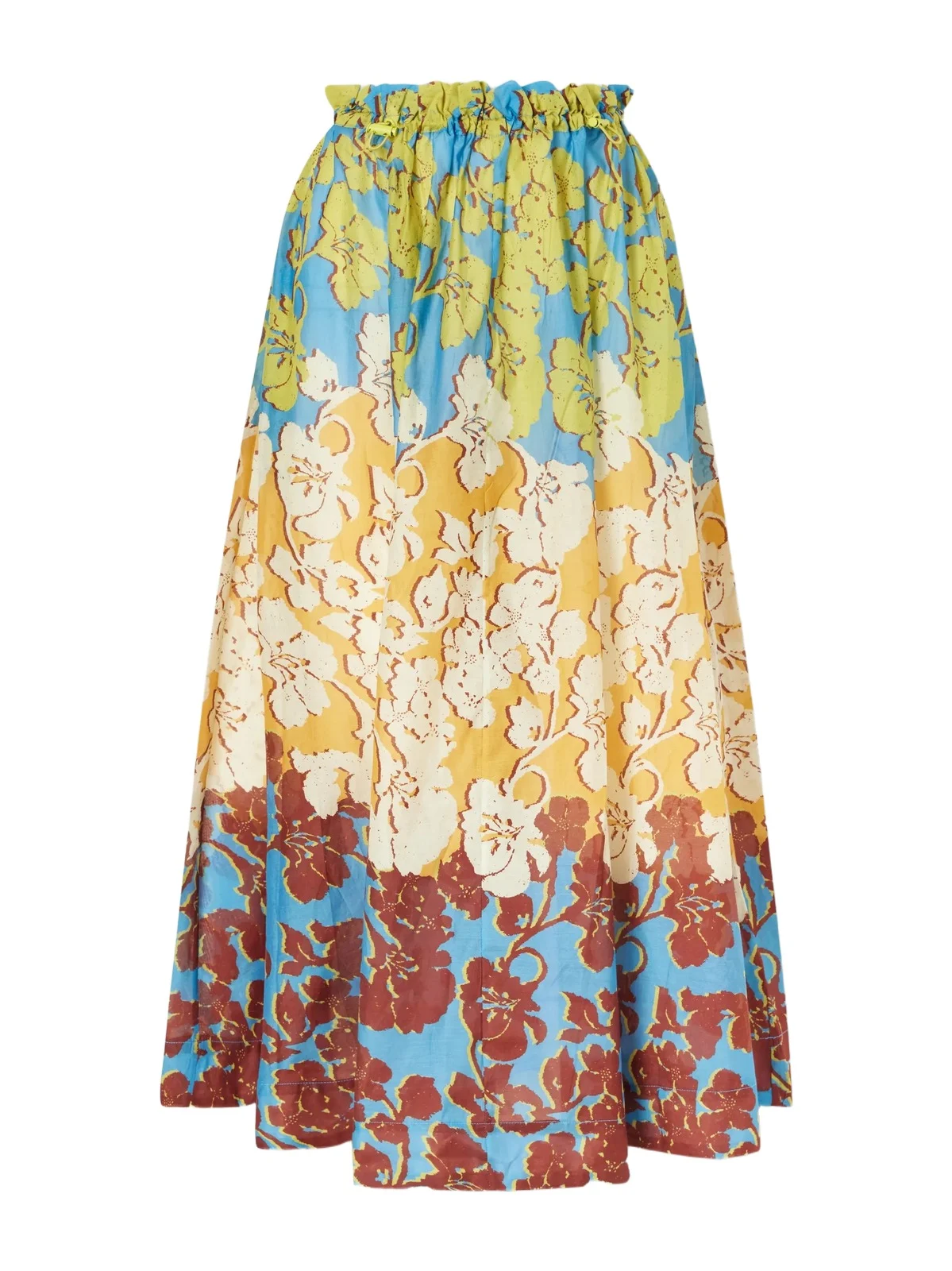 Splice Floral-print Cotton And Silk-blend Midi Skirt Splice Floral-print Cotton And Silk-blend Midi Skirt