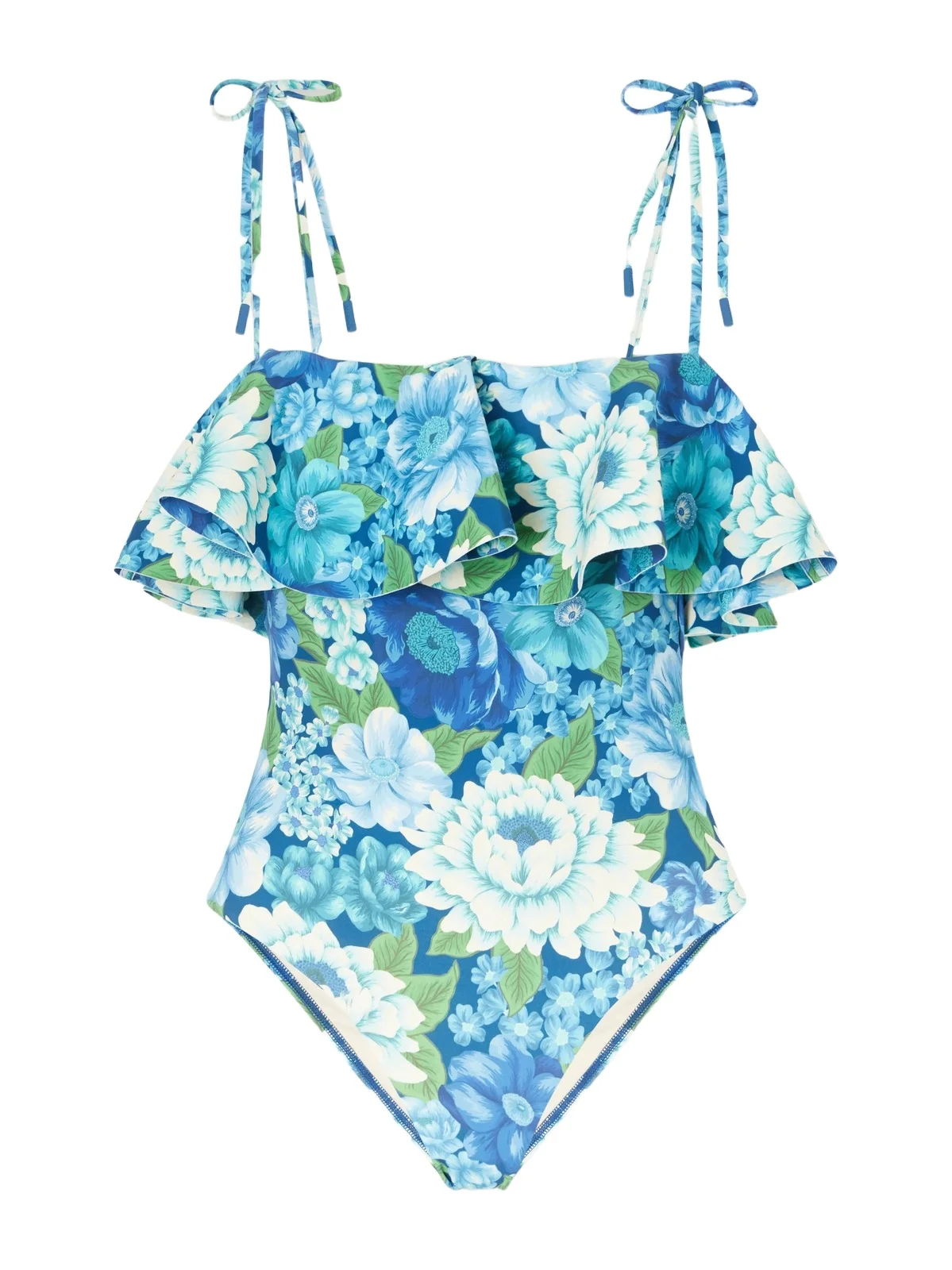 Margo Ruffled Floral-print Swimsuit Margo Ruffled Floral-print Swimsuit