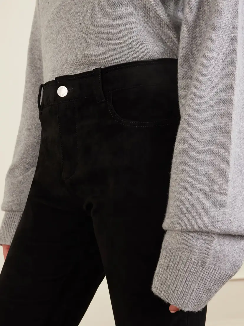 STOULS Dean Suede Flared Pants | Thumbnail 5 STOULS Dean Suede Flared Pants | Thumbnail 5