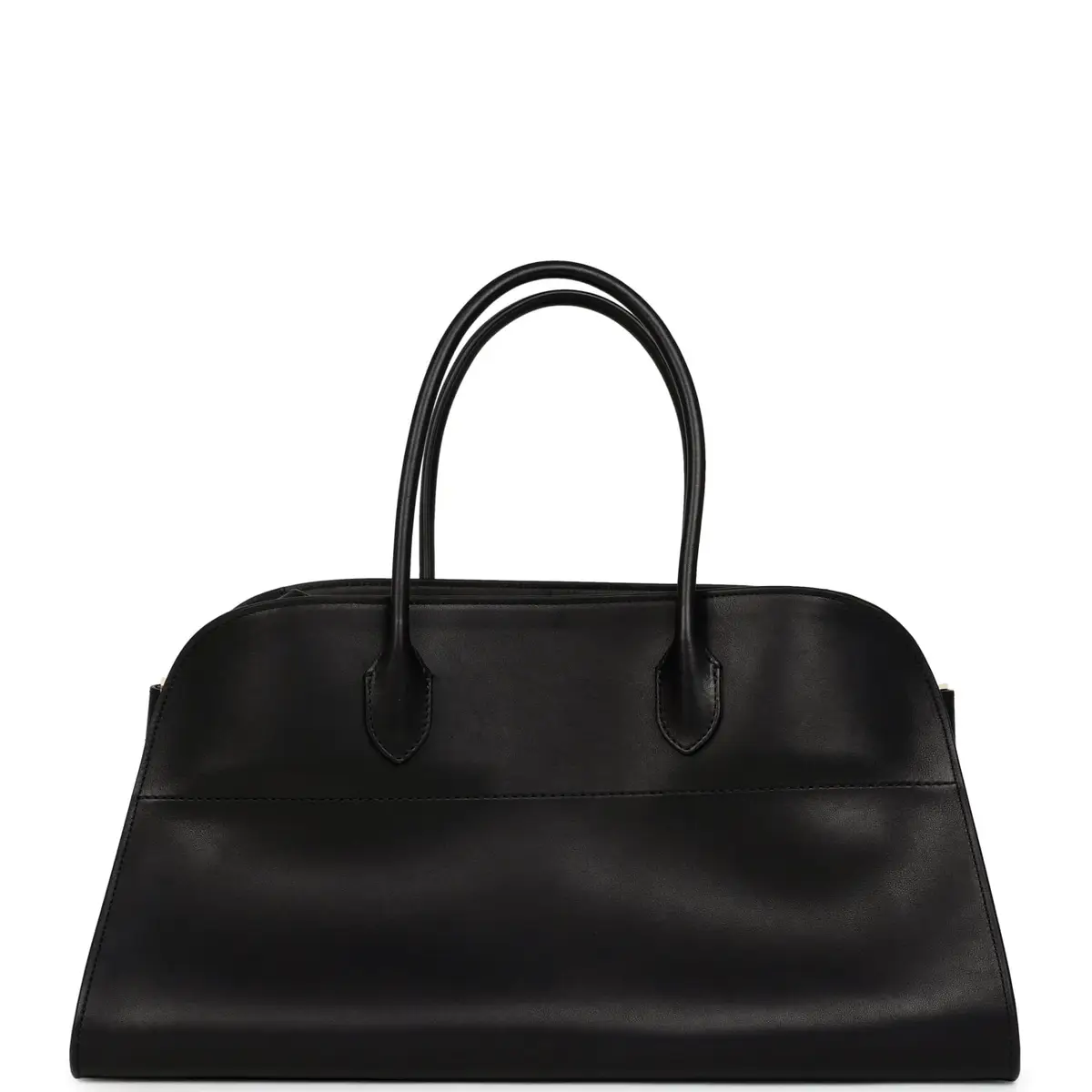 The Row The Row East West Margaux Bag Black Saddle Leather Gold Hardware | Thumbnail 4 The Row The Row East West Margaux Bag Black Saddle Leather Gold Hardware | Thumbnail 4