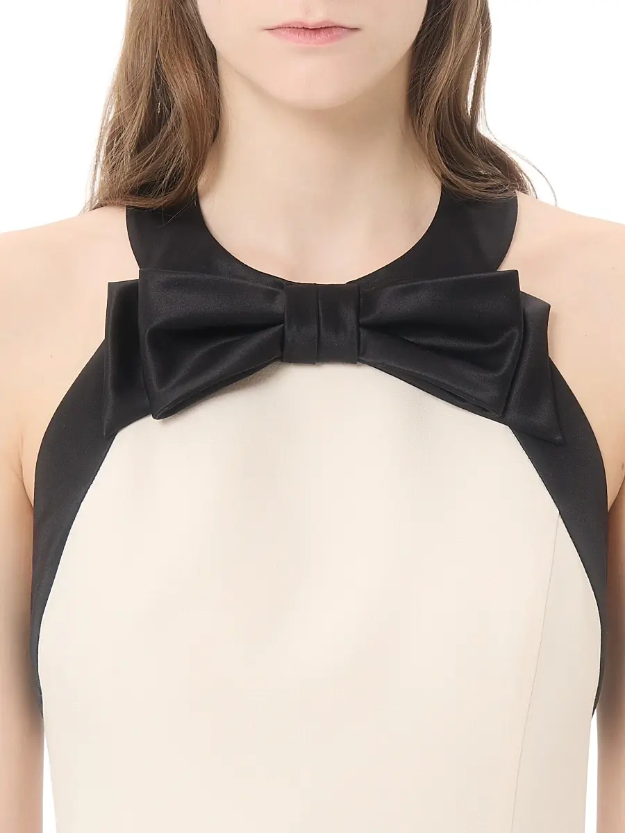 Valentino Women's Crepe Couture Short Dress | Thumbnail 6 Valentino Women's Crepe Couture Short Dress | Thumbnail 6