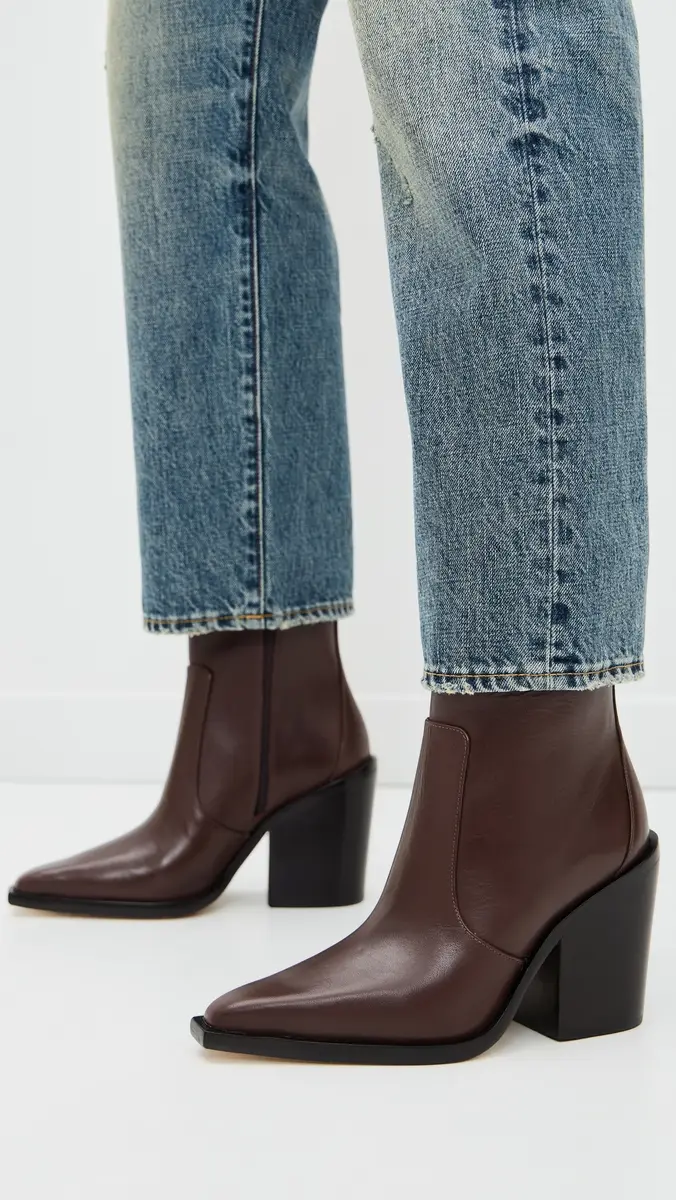 Larroudé James Booties Brown | Thumbnail 3