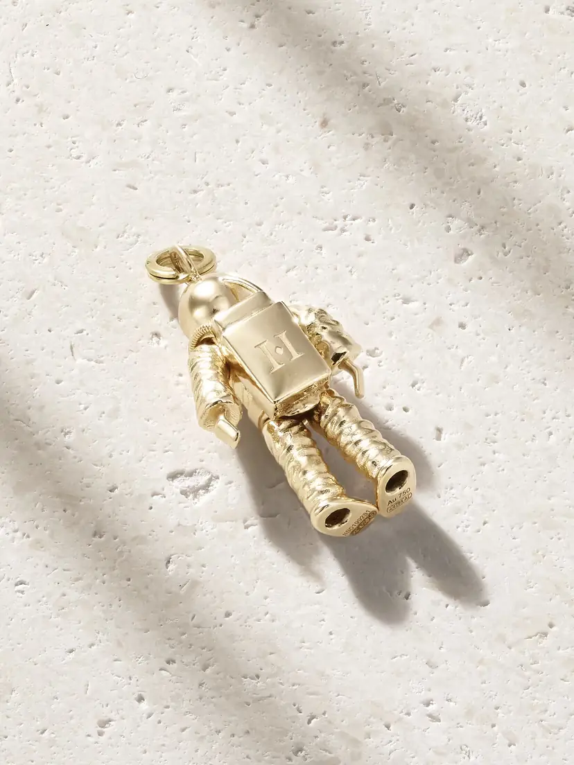 Ilaria Icardi The Spaceman 18-karat Gold Pendant | Thumbnail 3