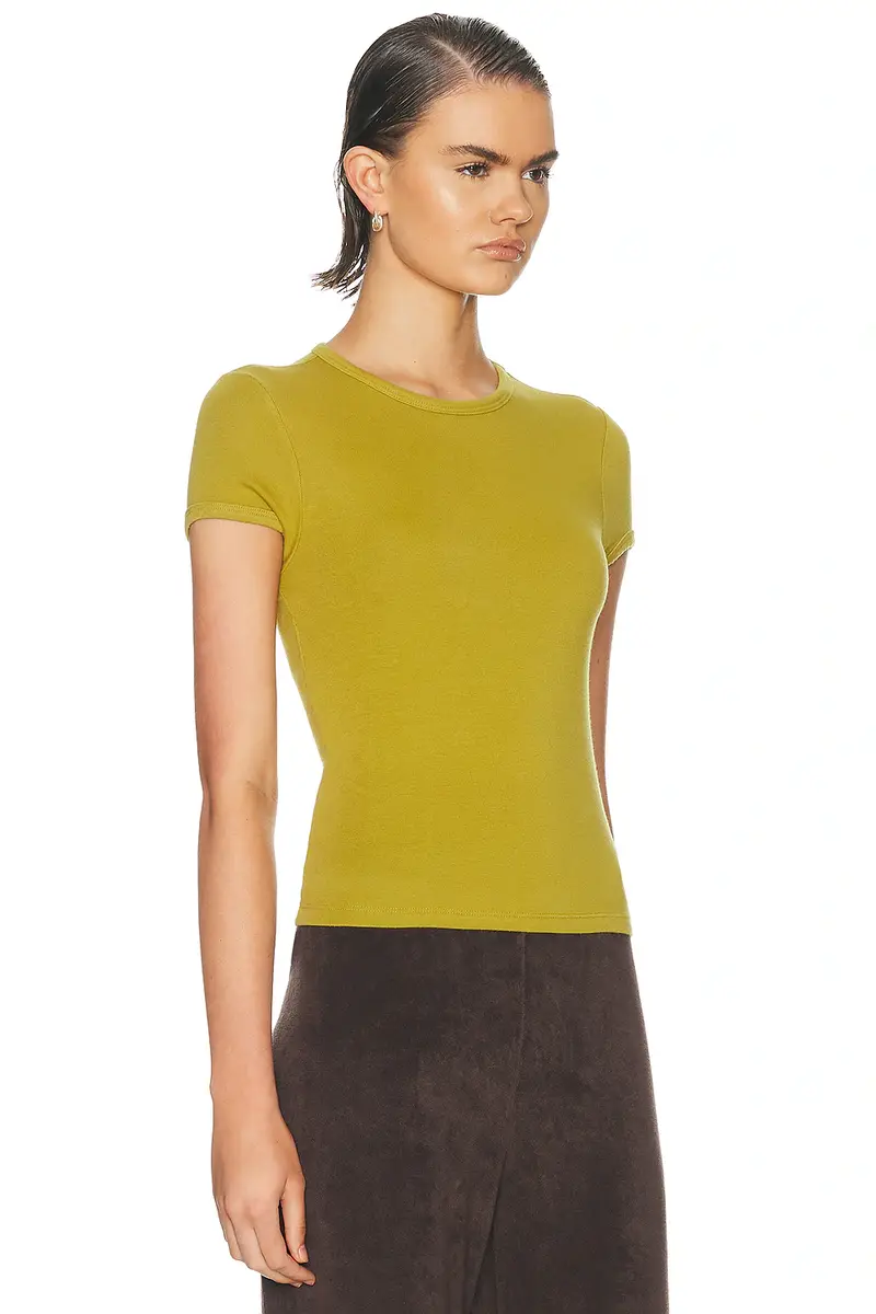 DONNI. The Baby Rib Baby Tee | Thumbnail 2 DONNI. The Baby Rib Baby Tee | Thumbnail 2