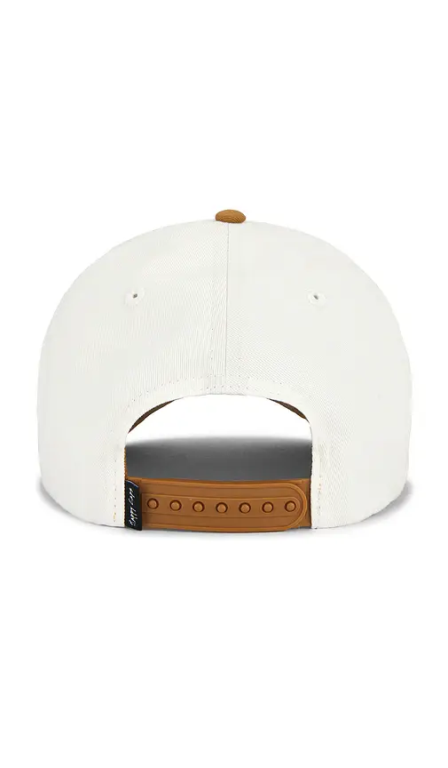 Happy Caps Stacked Bubble Logo Two Tone 5 Panel Hat | Thumbnail 2 Happy Caps Stacked Bubble Logo Two Tone 5 Panel Hat | Thumbnail 2