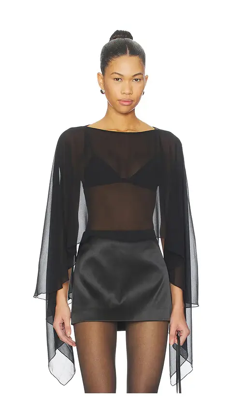 superdown Amaya Cape Top | Image 1 superdown Amaya Cape Top | Image 1