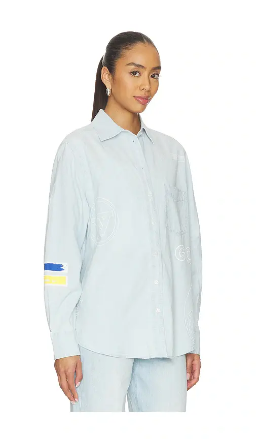 DANNIJOPRO The Doodle Sports Oxford Top | Thumbnail 2 DANNIJOPRO The Doodle Sports Oxford Top | Thumbnail 2