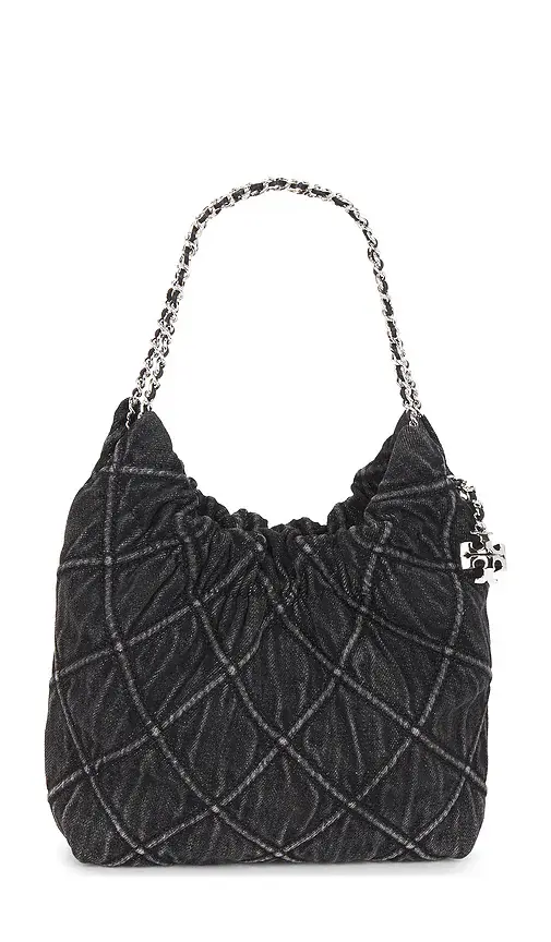 Tory Burch Denim Mini Hobo Bag | Thumbnail 2