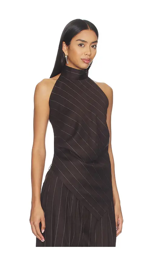 Helmut Lang Halter Scarf Top | Thumbnail 2 Helmut Lang Halter Scarf Top | Thumbnail 2