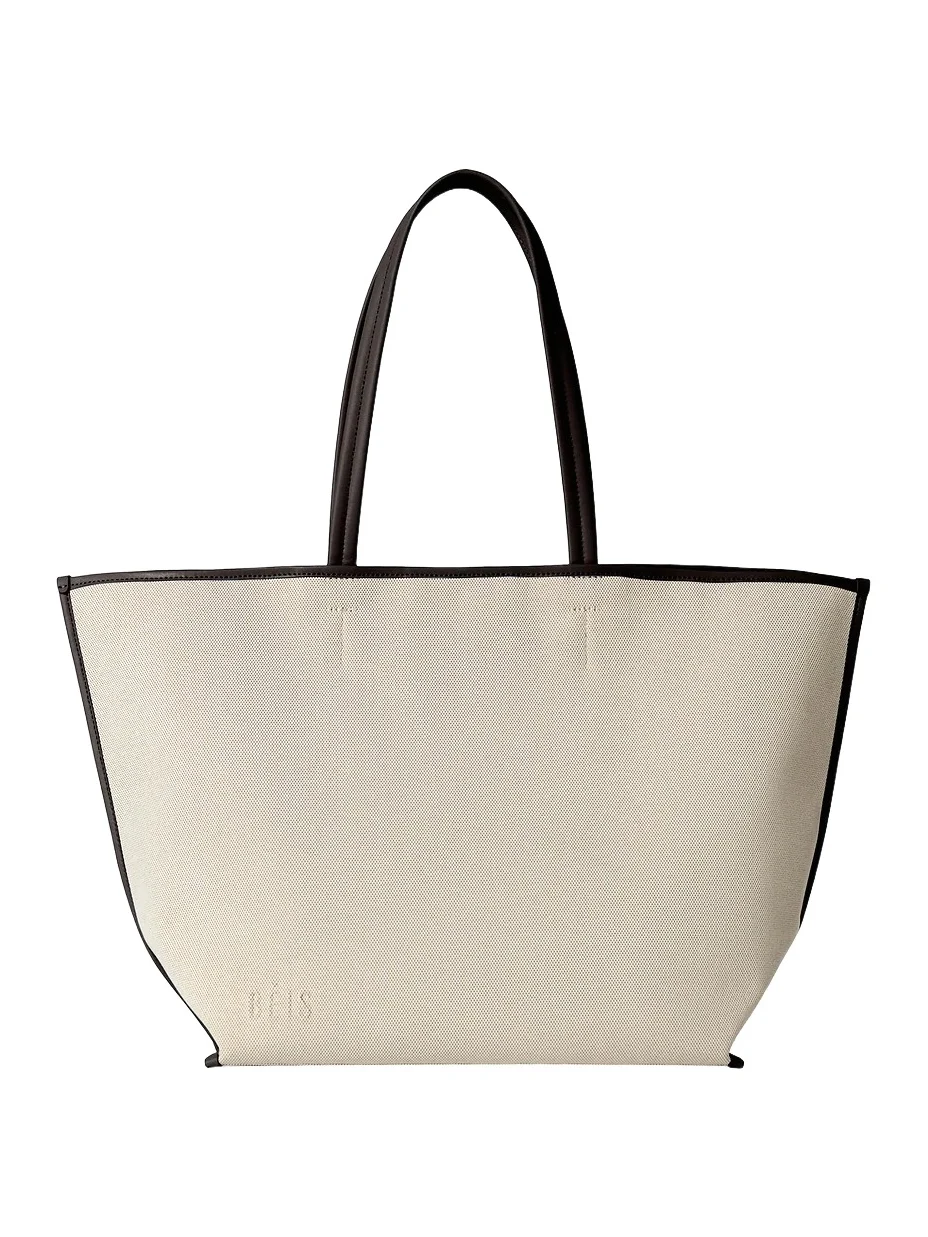The Leather Trim Tote The Leather Trim Tote