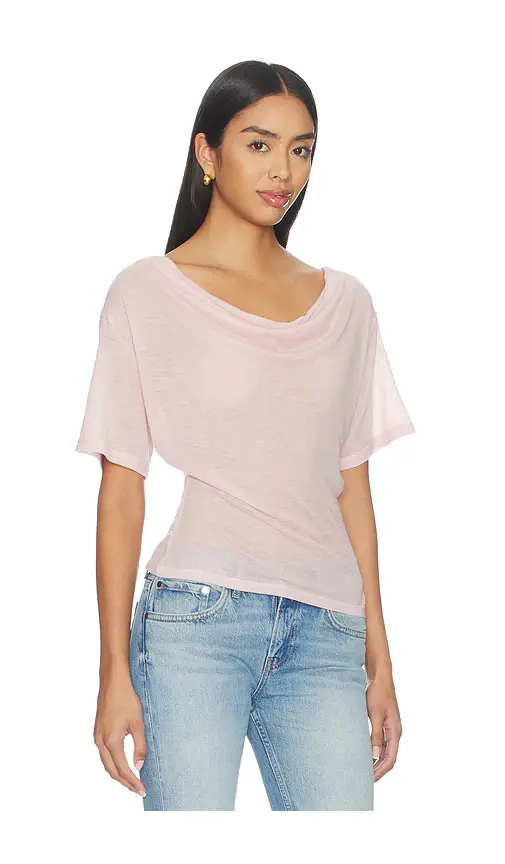 EB Denim Madeo Cowl Neck Tee | Thumbnail 2