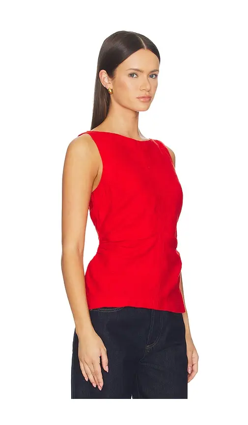 Madewell Addison Linen Top | Thumbnail 2 Madewell Addison Linen Top | Thumbnail 2