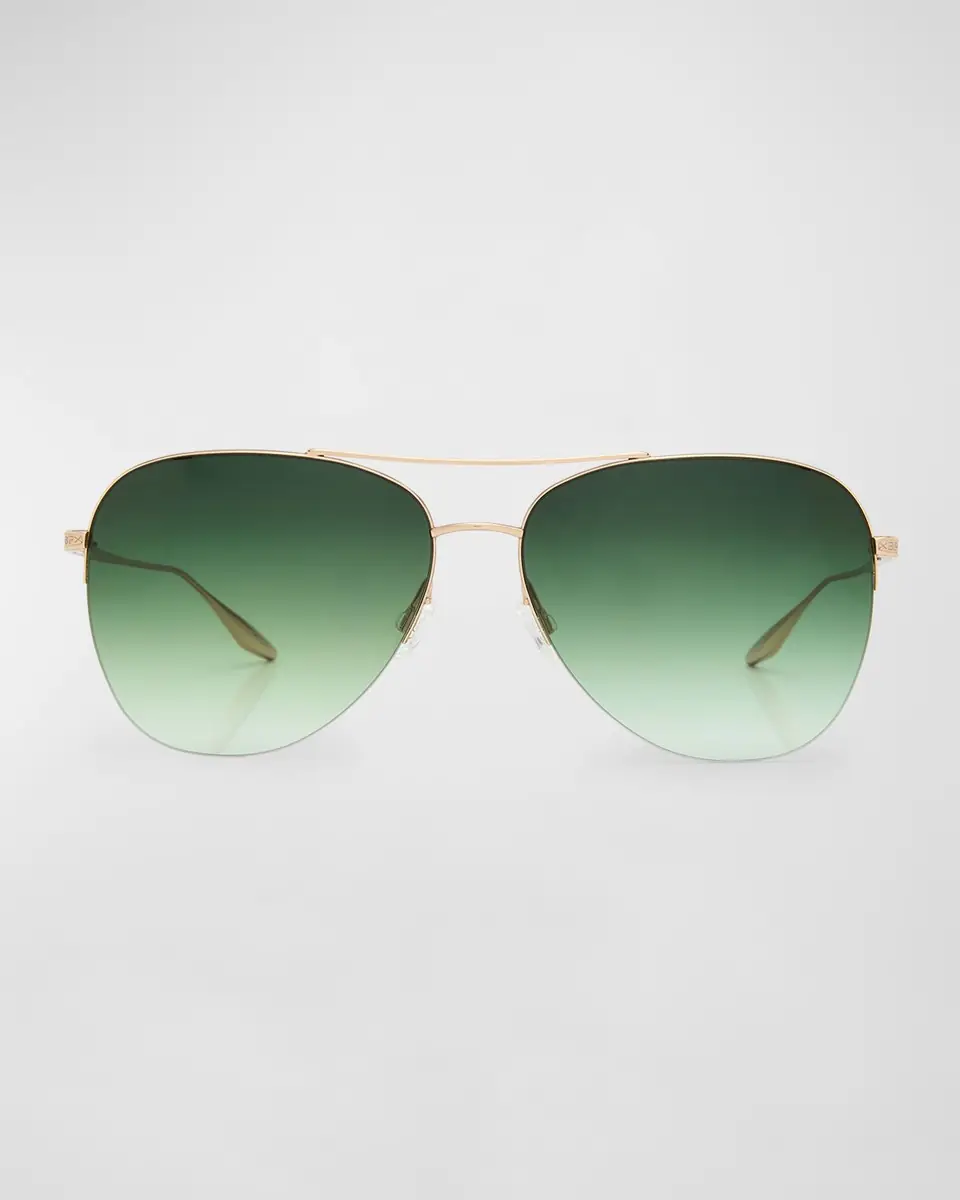 Barton Perreira Men's Chevalier Julep Aviator Sunglasses | Thumbnail 2