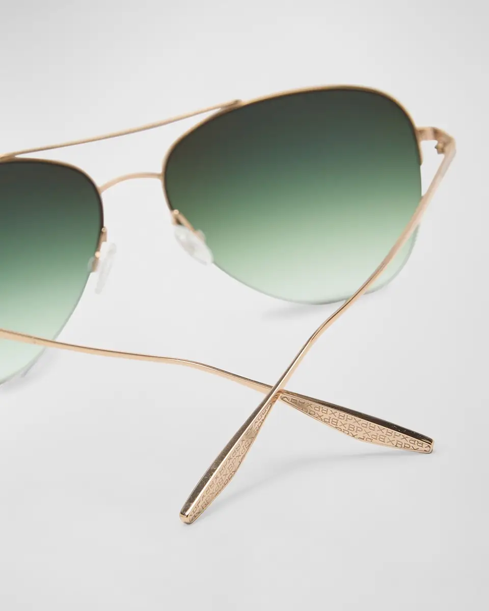 Barton Perreira Men's Chevalier Julep Aviator Sunglasses | Thumbnail 3