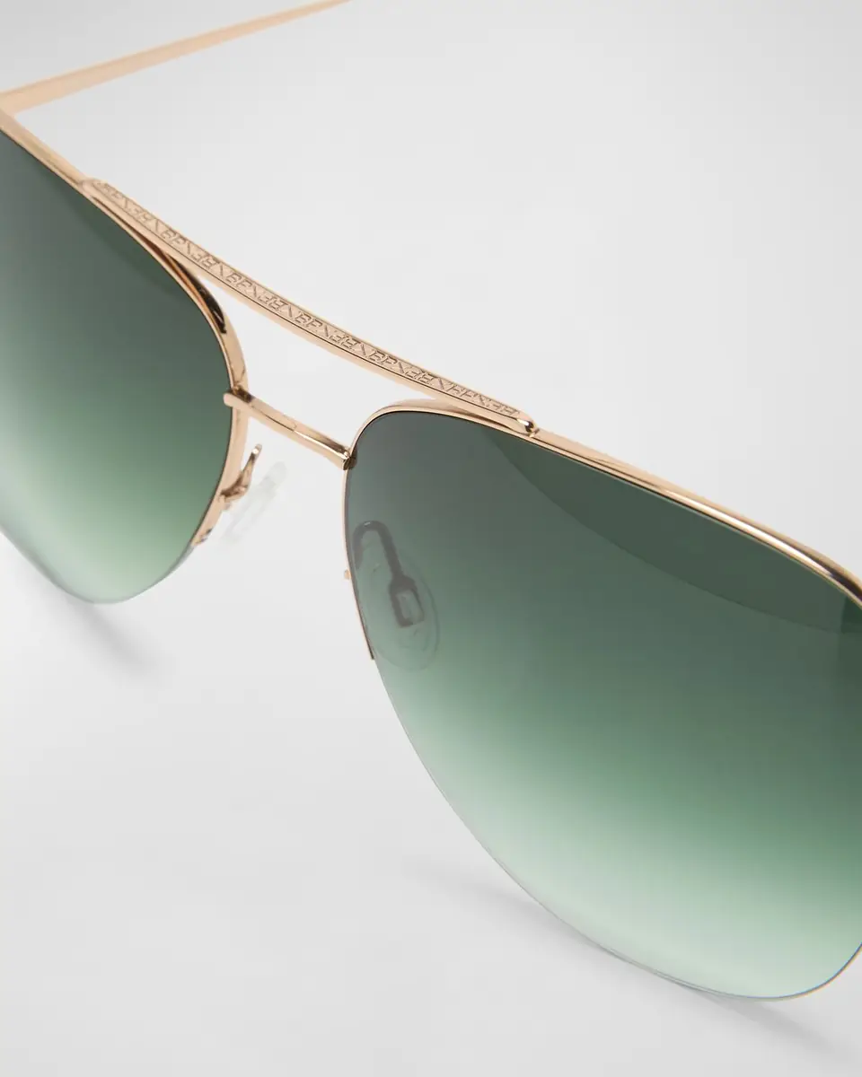 Barton Perreira Men's Chevalier Julep Aviator Sunglasses | Thumbnail 4