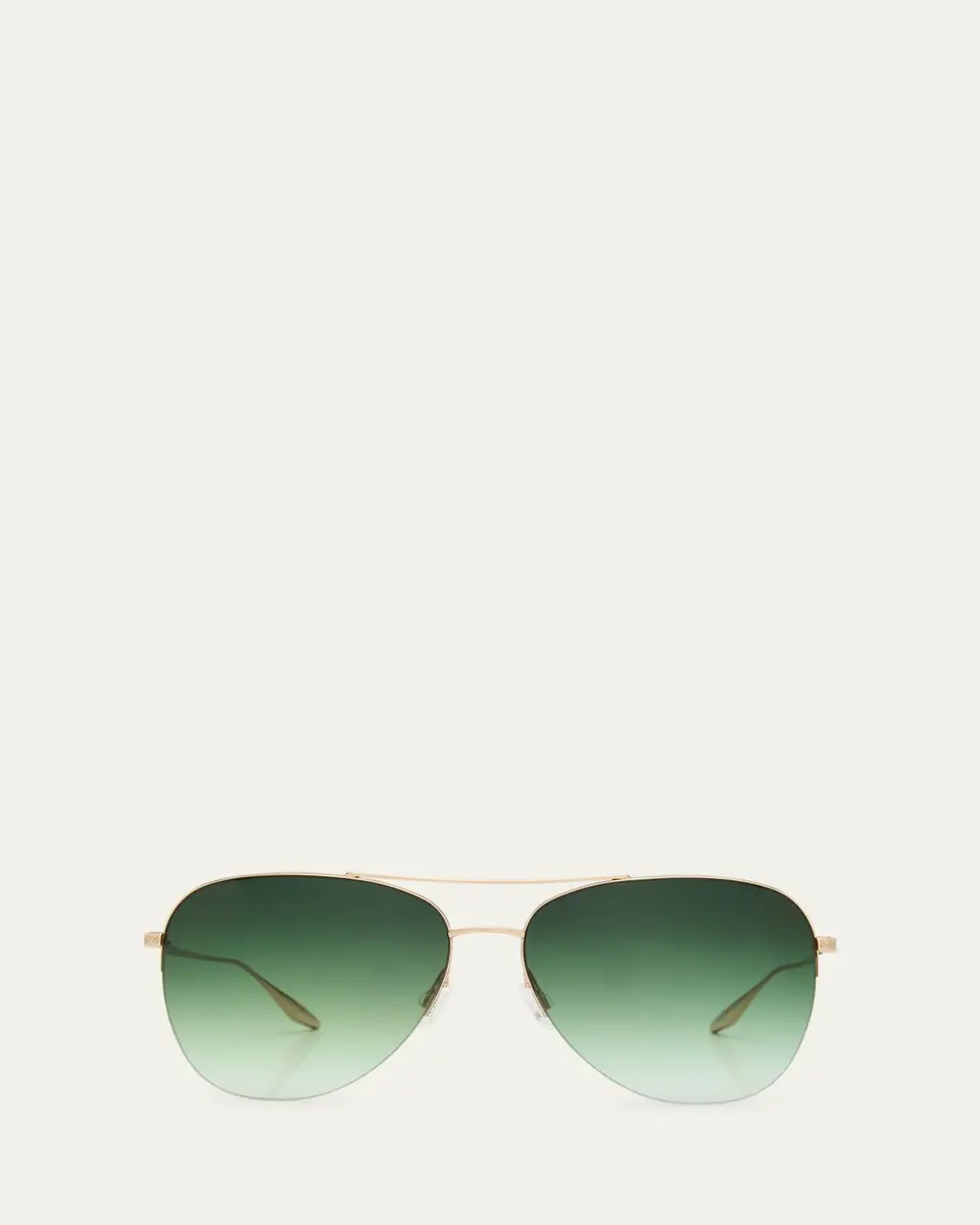 Barton Perreira Men's Chevalier Julep Aviator Sunglasses | Thumbnail 7