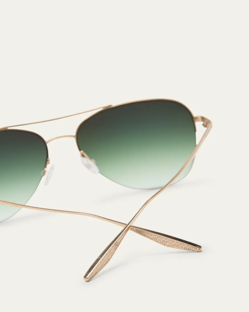 Barton Perreira Men's Chevalier Julep Aviator Sunglasses | Thumbnail 8