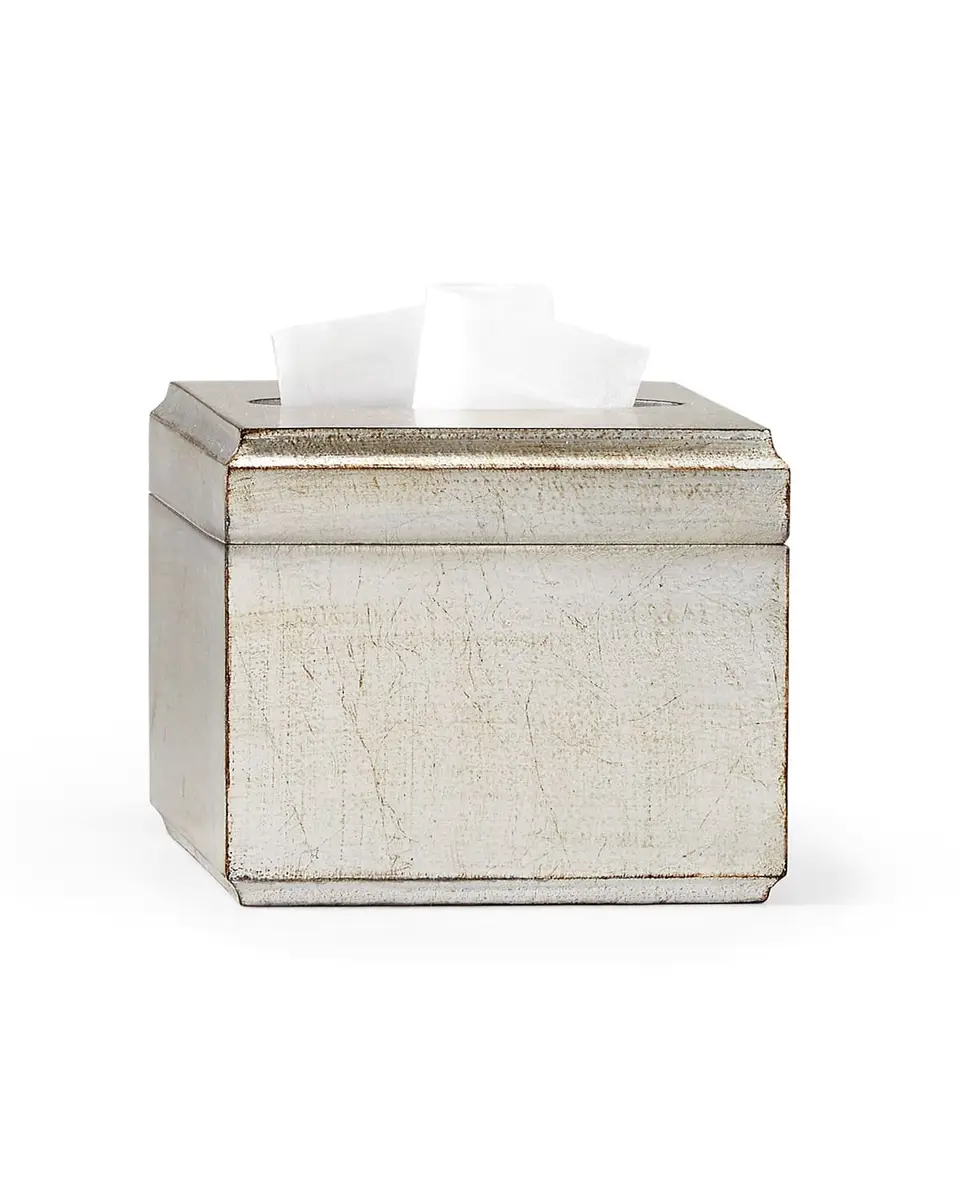 Labrazel York Silver Tissue Box Cover | Thumbnail 2