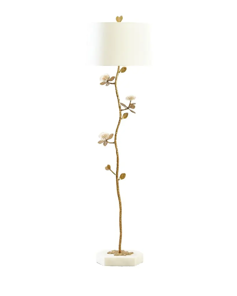 John-Richard Collection Quartz Bloom Floor Lamp | Image 1 John-Richard Collection Quartz Bloom Floor Lamp | Image 1