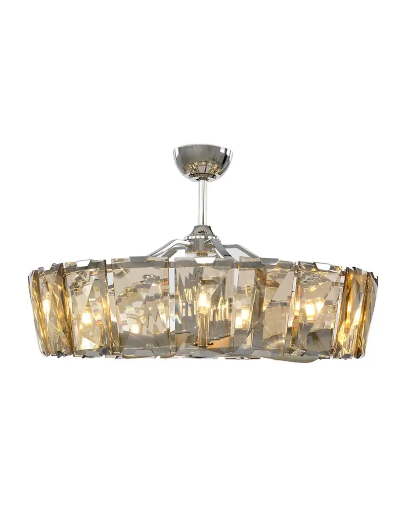 John-Richard Collection 10-Light Crystal Fandelier