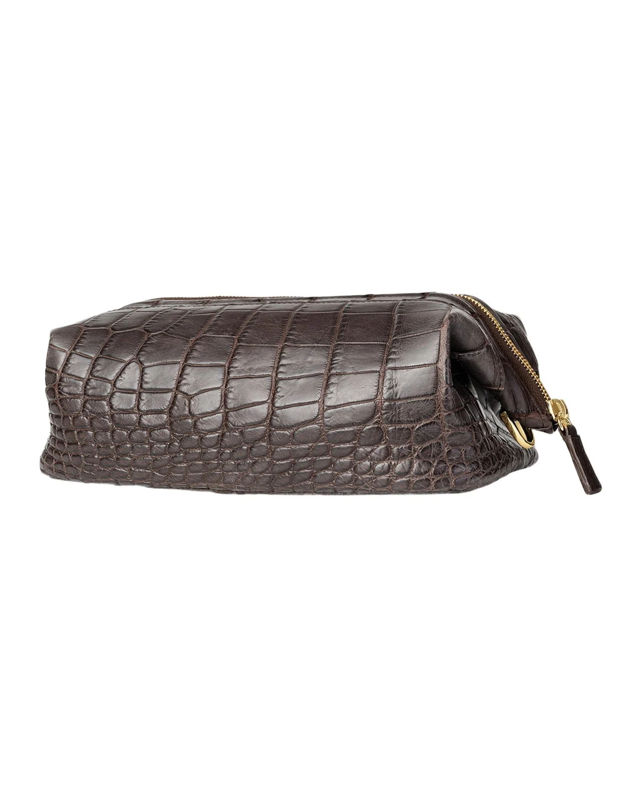 Men's Alligator Travel Toiletry Bag