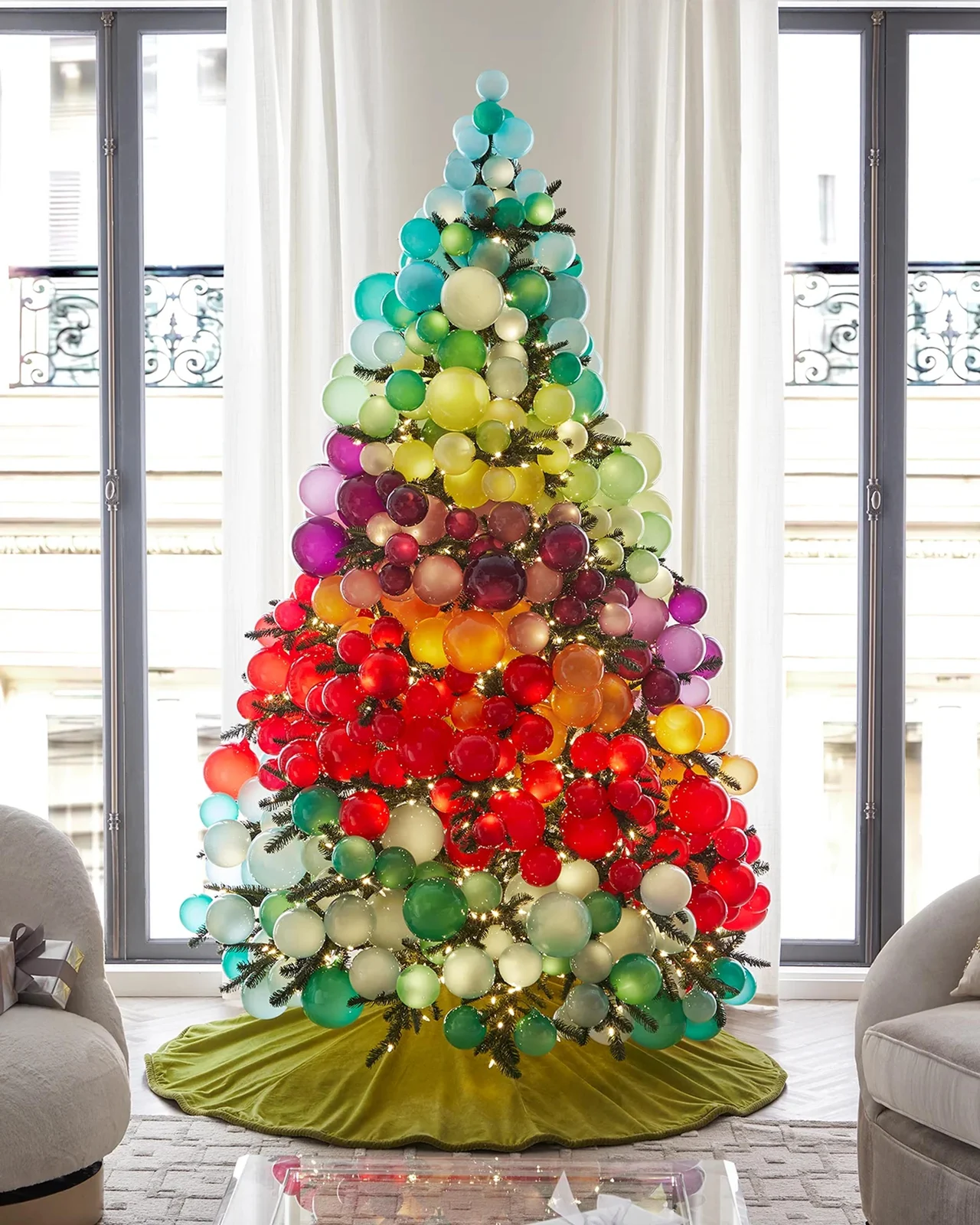 Jim Marvin 12 ' Fully-Decorated Christmas Tree