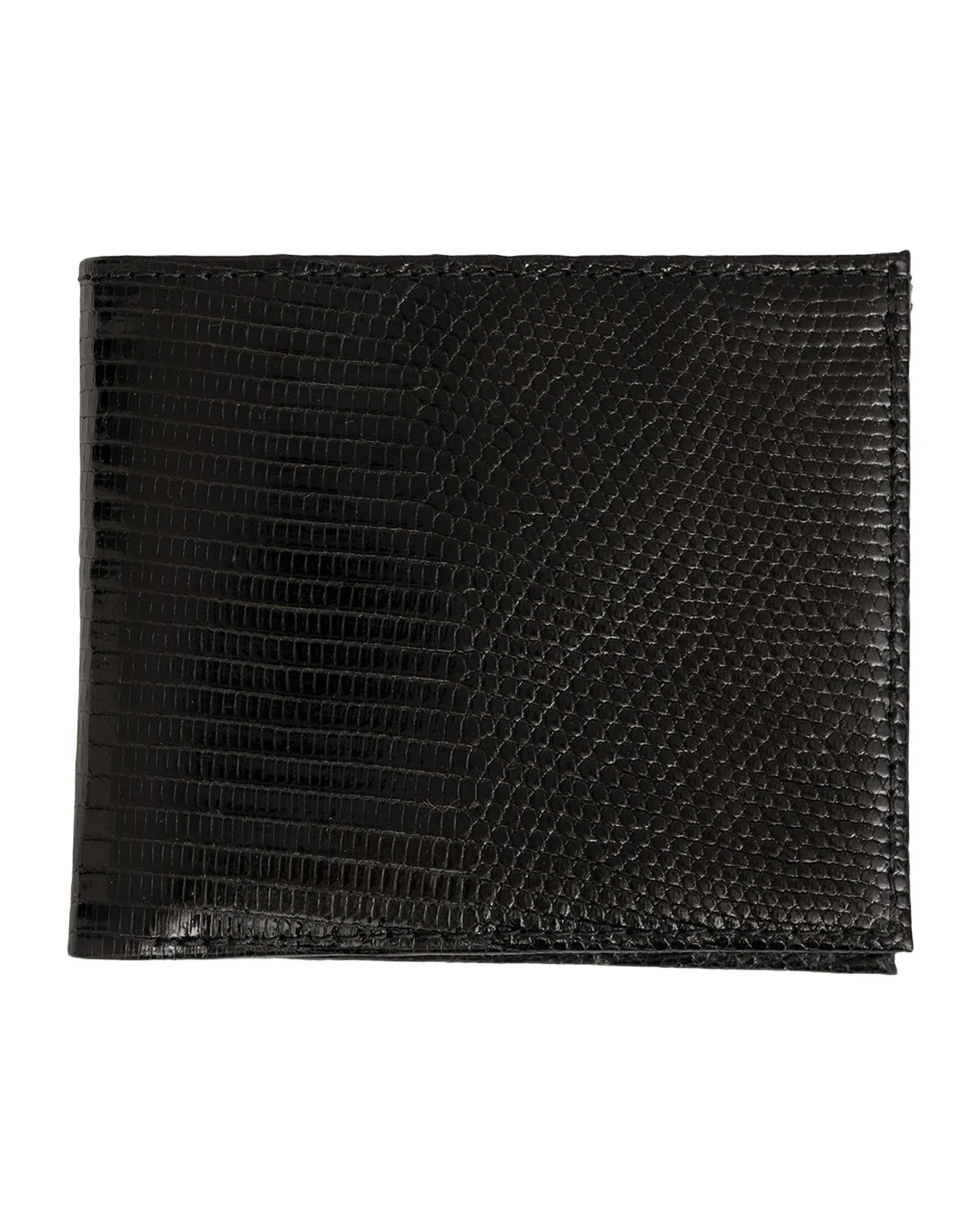 Abas Men's Lizard Leather Bifold Wallet