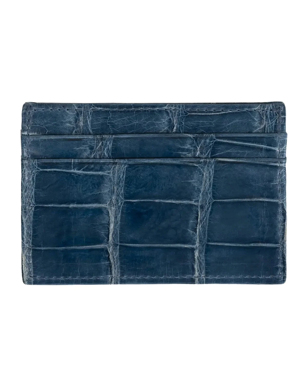 Abas Men's Alligator Card Case