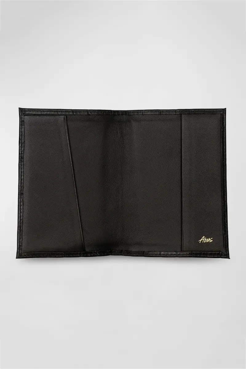 Abas Alligator Leather Passport Booklet | Thumbnail 5 Abas Alligator Leather Passport Booklet | Thumbnail 5