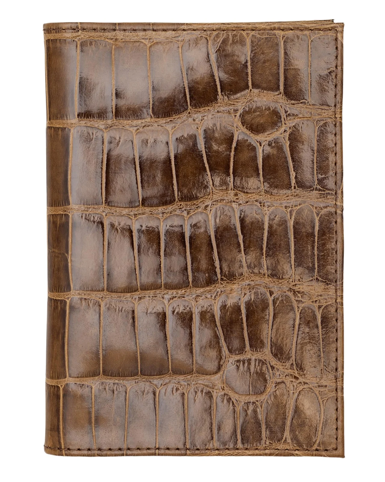 Alligator Leather Passport Booklet