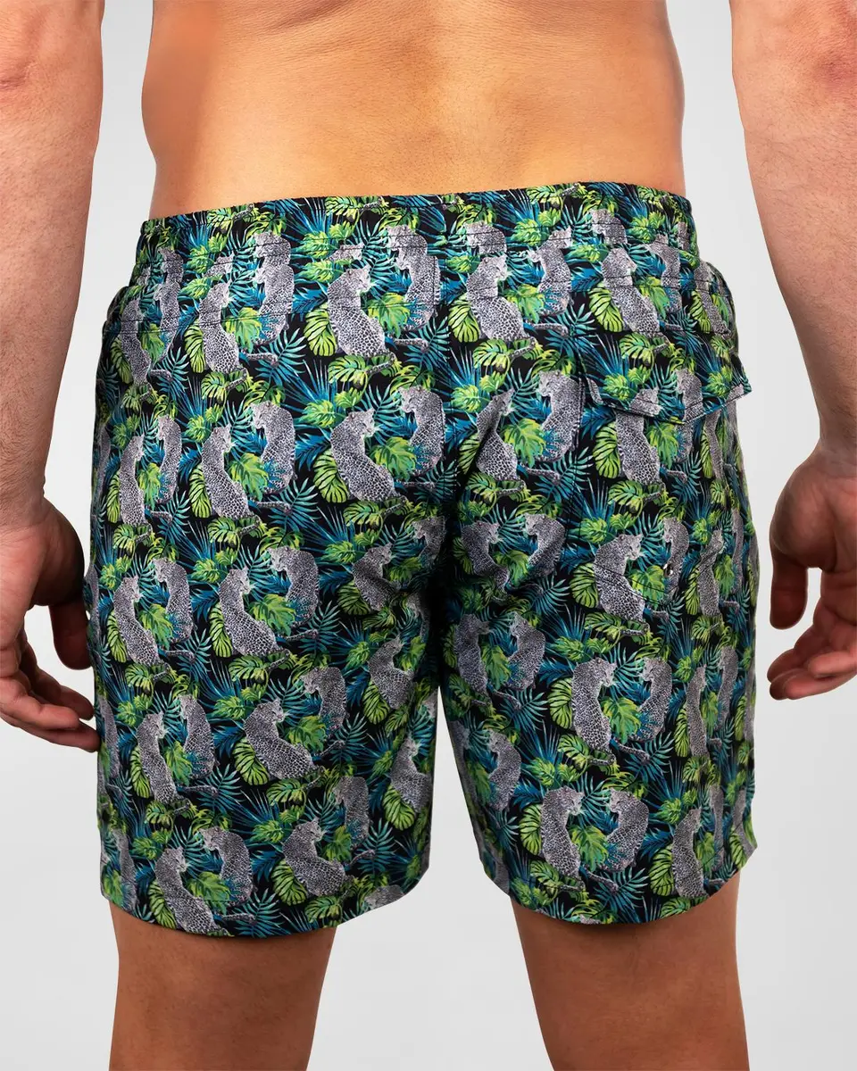 Maceoo Men's Lion Swim Shorts | Thumbnail 2