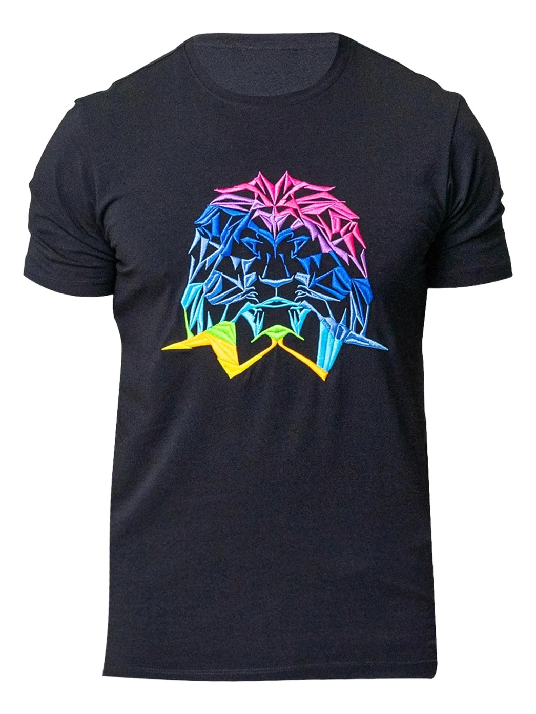 Men's Neon Embroidered T-Shirt Men's Neon Embroidered T-Shirt