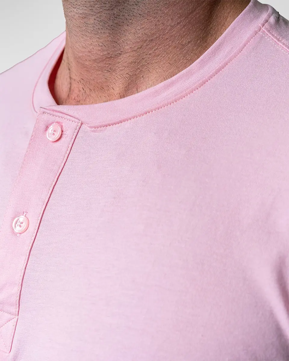 Maceoo Men's Core Henley Shirt | Thumbnail 4
