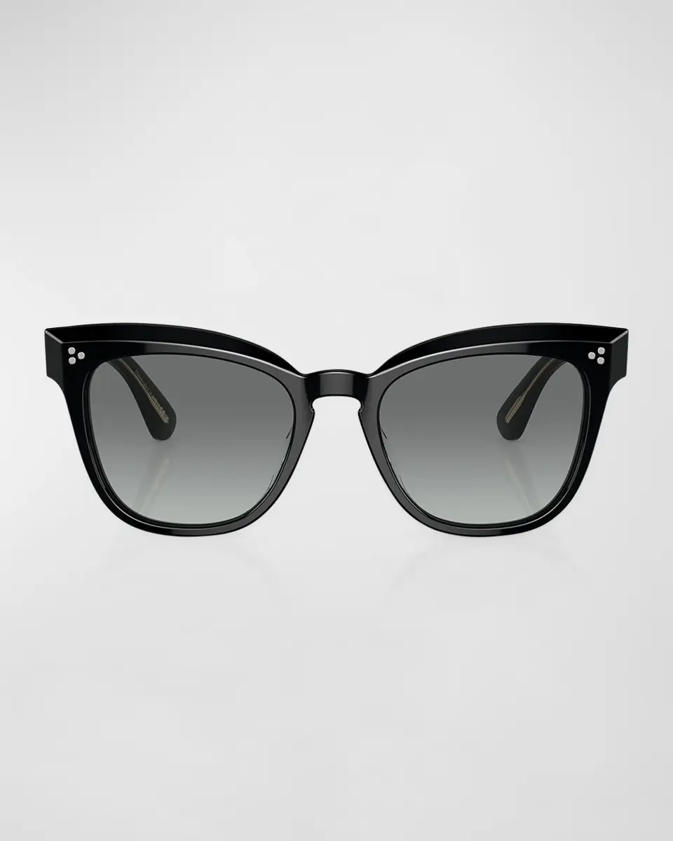 Oliver Peoples Beveled Acetate Butterfly Sunglasses | Thumbnail 2 Oliver Peoples Beveled Acetate Butterfly Sunglasses | Thumbnail 2