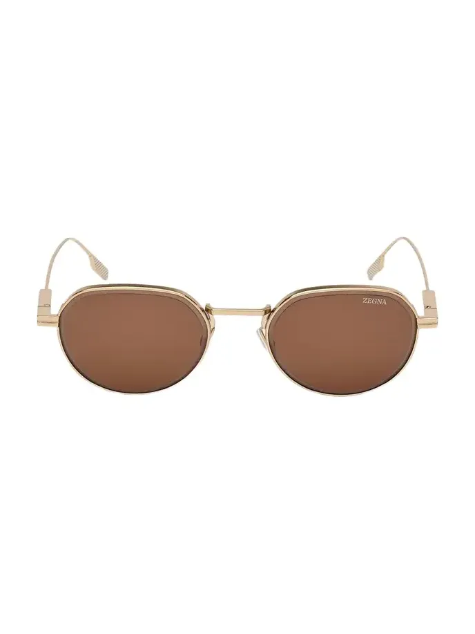 Men's Metal Round Sunglasses