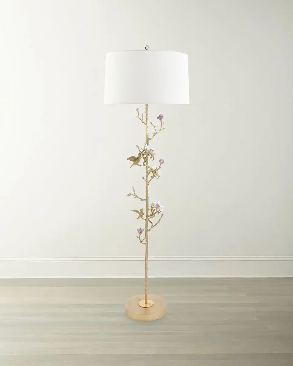 John-Richard Collection Gemstone Garden 68" Floor Lamp | Image 1 John-Richard Collection Gemstone Garden 68" Floor Lamp | Image 1