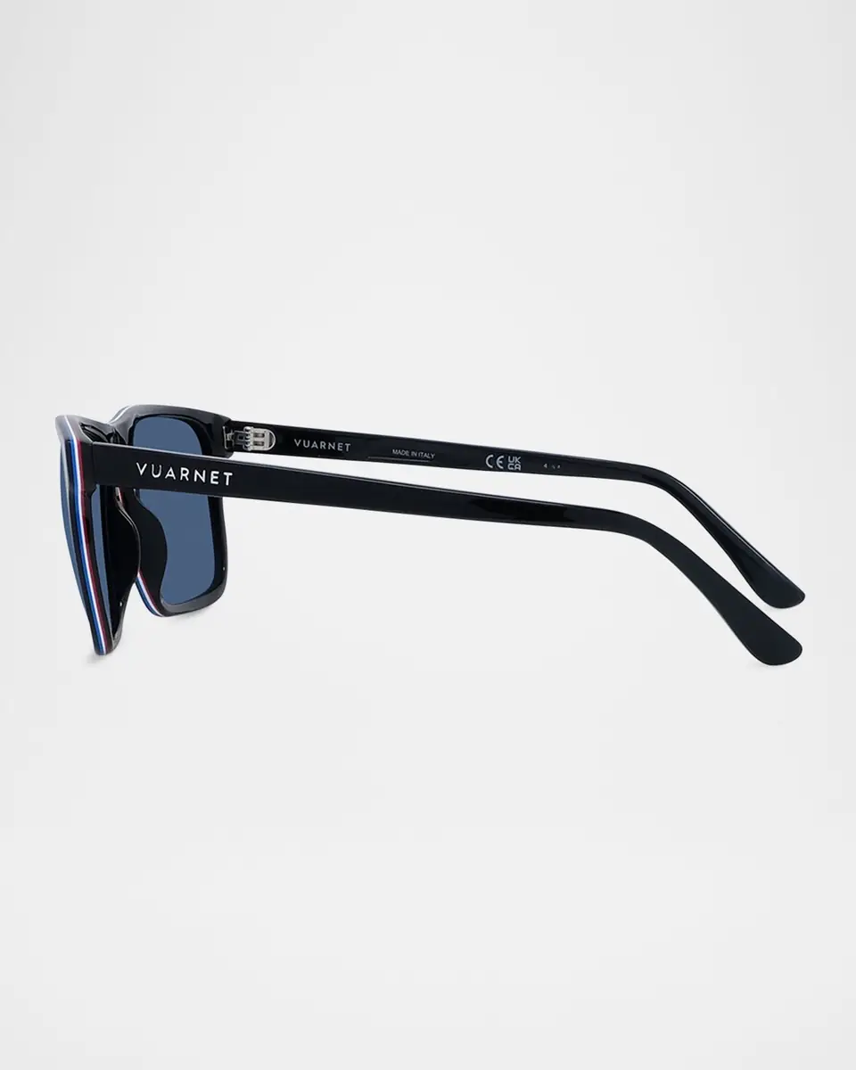 Vuarnet Men's Belvedere 01 Acetate Rectangle Sunglasses | Thumbnail 3 Vuarnet Men's Belvedere 01 Acetate Rectangle Sunglasses | Thumbnail 3
