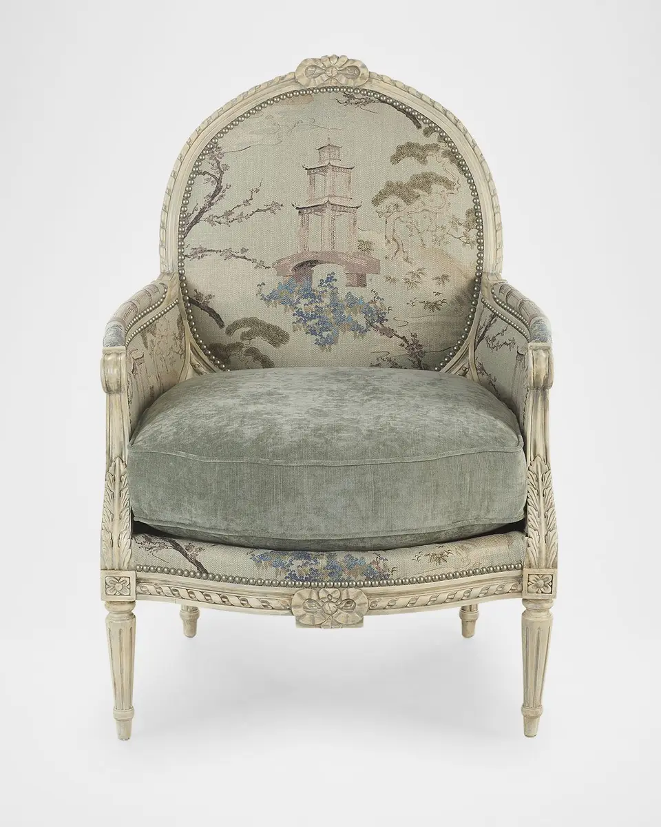 Massoud Adeleine Bergere Chair | Thumbnail 2