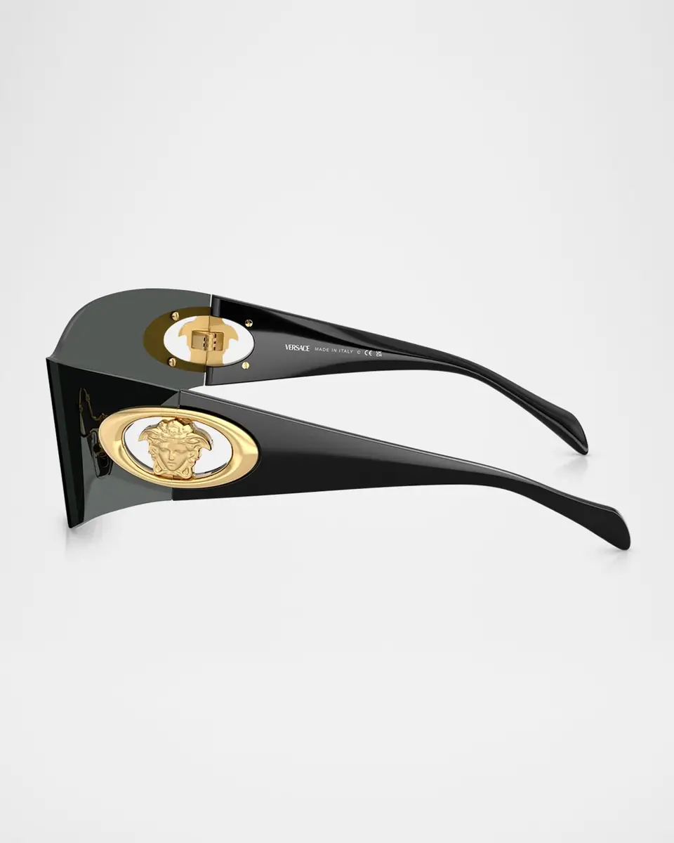 Versace VE2280 Wrap Around Metal Sunglasses | Thumbnail 2 Versace VE2280 Wrap Around Metal Sunglasses | Thumbnail 2