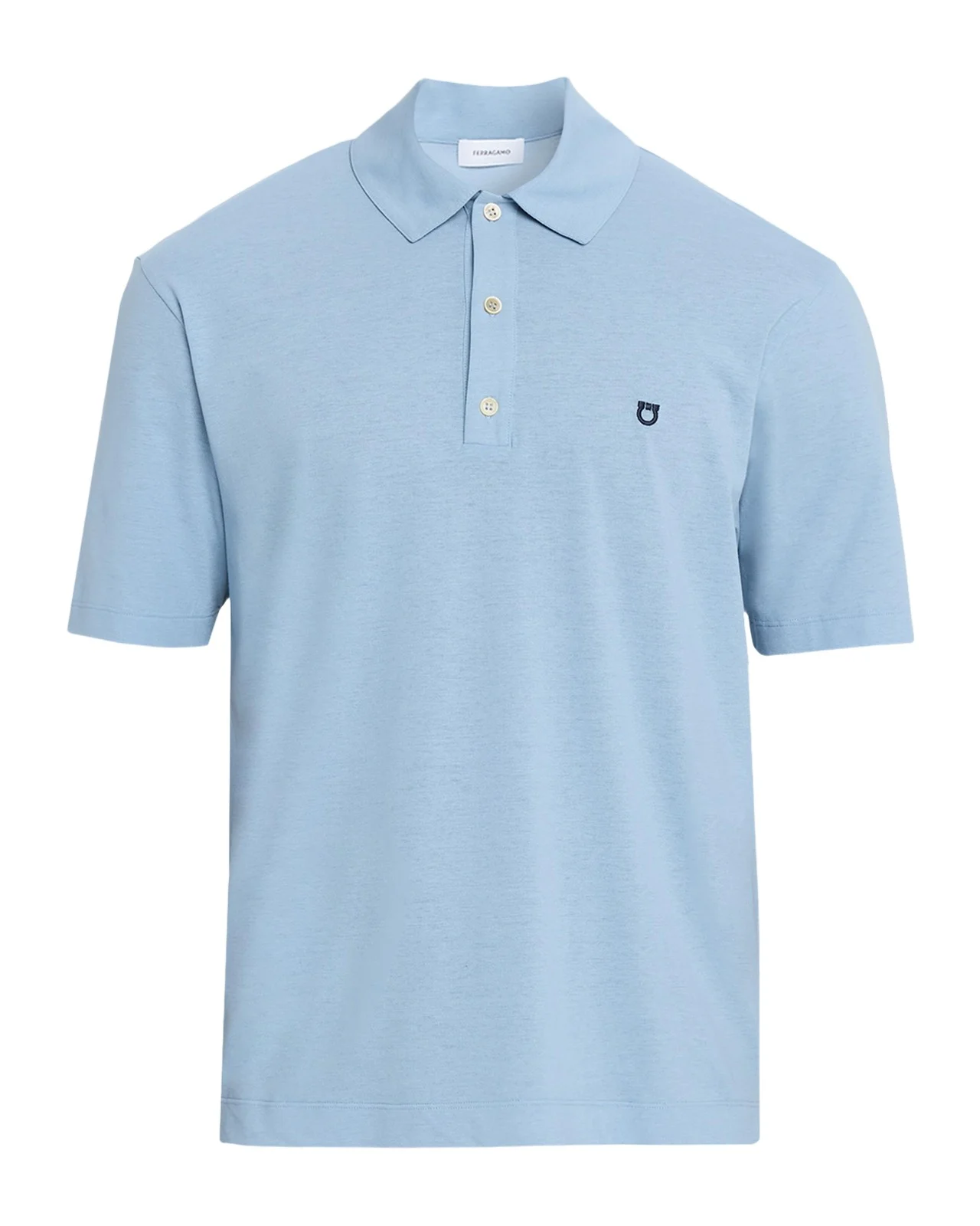Men's Cotton Embroidered-Gancio Polo Shirt Men's Cotton Embroidered-Gancio Polo Shirt
