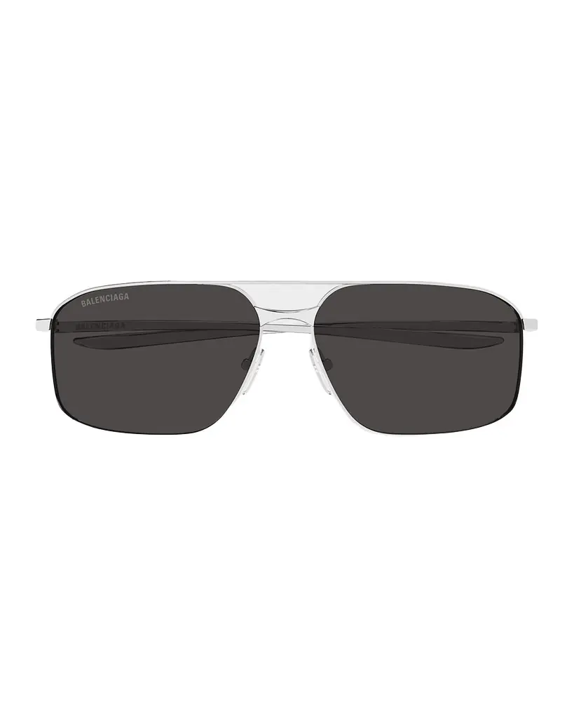 Balenciaga Men's Metal Rectangle Sunglasses | Image 1 Balenciaga Men's Metal Rectangle Sunglasses | Image 1