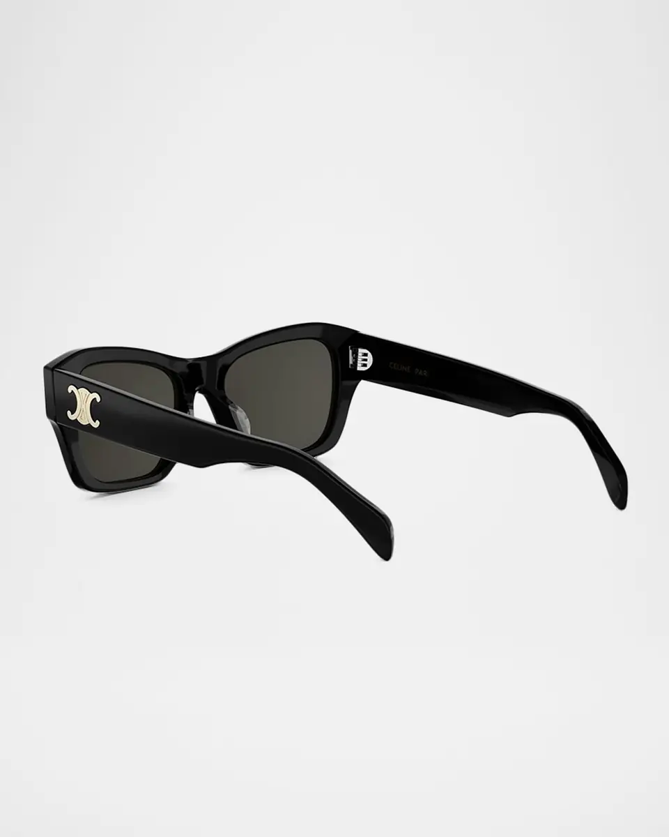 Celine Men's Triomphe Acetate Butterfly Sunglasses | Thumbnail 2