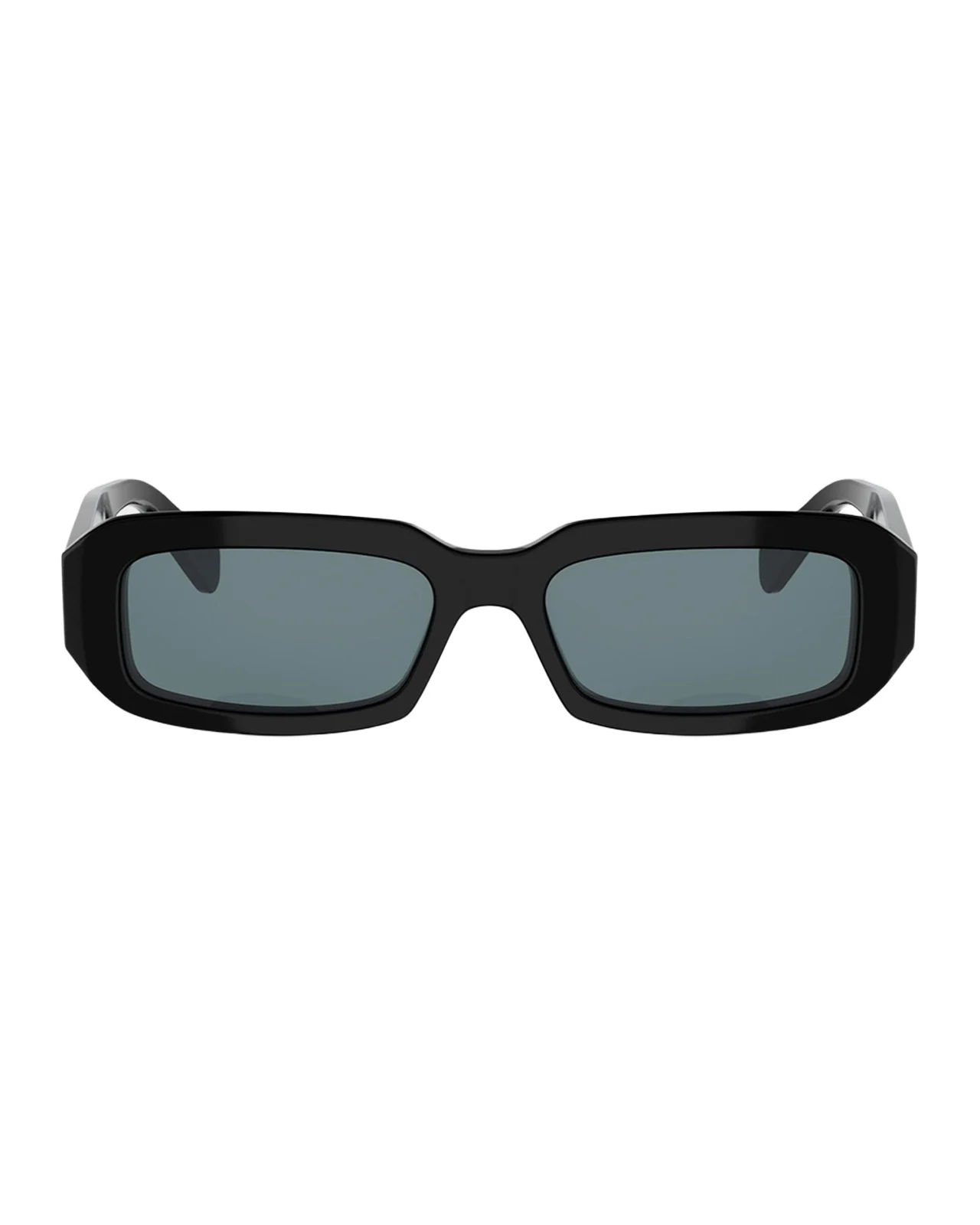 Men's Triomphe Rectangular Acetate Sunglasses
