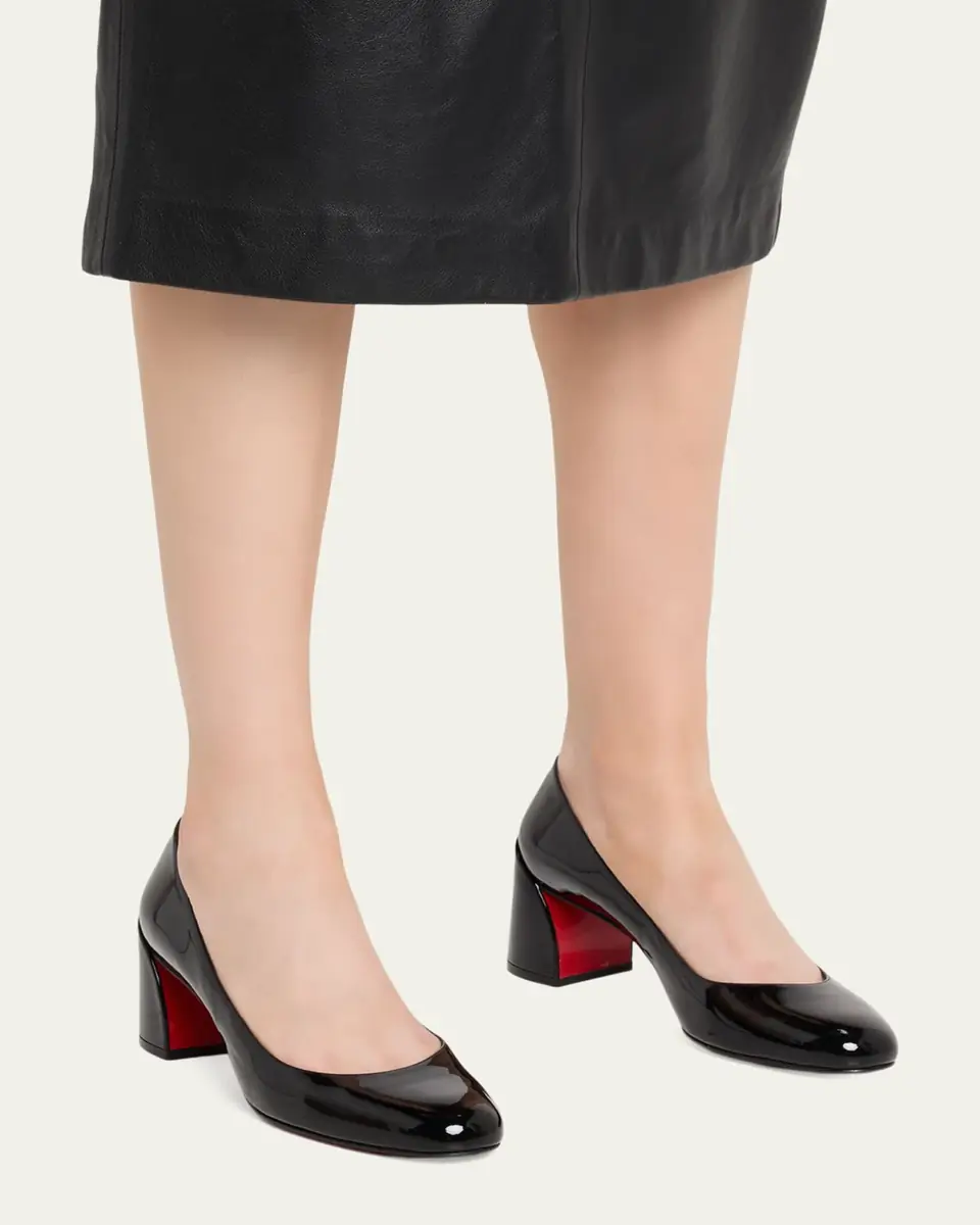 Christian Louboutin 55mm Miss Jane Patent Leather Pumps | Thumbnail 7 Christian Louboutin 55mm Miss Jane Patent Leather Pumps | Thumbnail 7