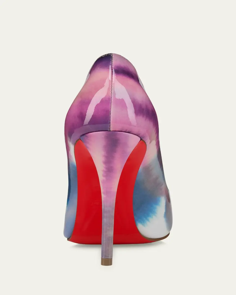 Christian Louboutin 100mm Miss Z Tie-Dye Patent Leather Pumps | Thumbnail 7 Christian Louboutin 100mm Miss Z Tie-Dye Patent Leather Pumps | Thumbnail 7