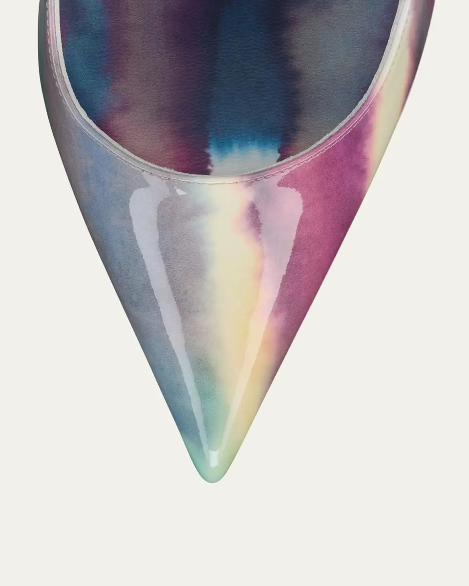 Christian Louboutin 100mm Miss Z Tie-Dye Patent Leather Pumps | Thumbnail 8 Christian Louboutin 100mm Miss Z Tie-Dye Patent Leather Pumps | Thumbnail 8