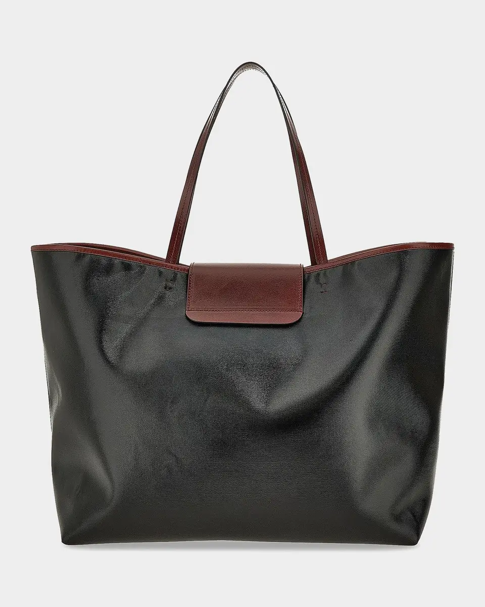 Versace Vivian Large Coated Canvas Leather-Trim Tote Bag | Thumbnail 4 Versace Vivian Large Coated Canvas Leather-Trim Tote Bag | Thumbnail 4