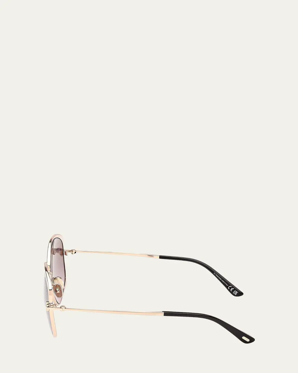 Tom Ford Abbey 58MM Geometric Sunglasses | Thumbnail 3 Tom Ford Abbey 58MM Geometric Sunglasses | Thumbnail 3