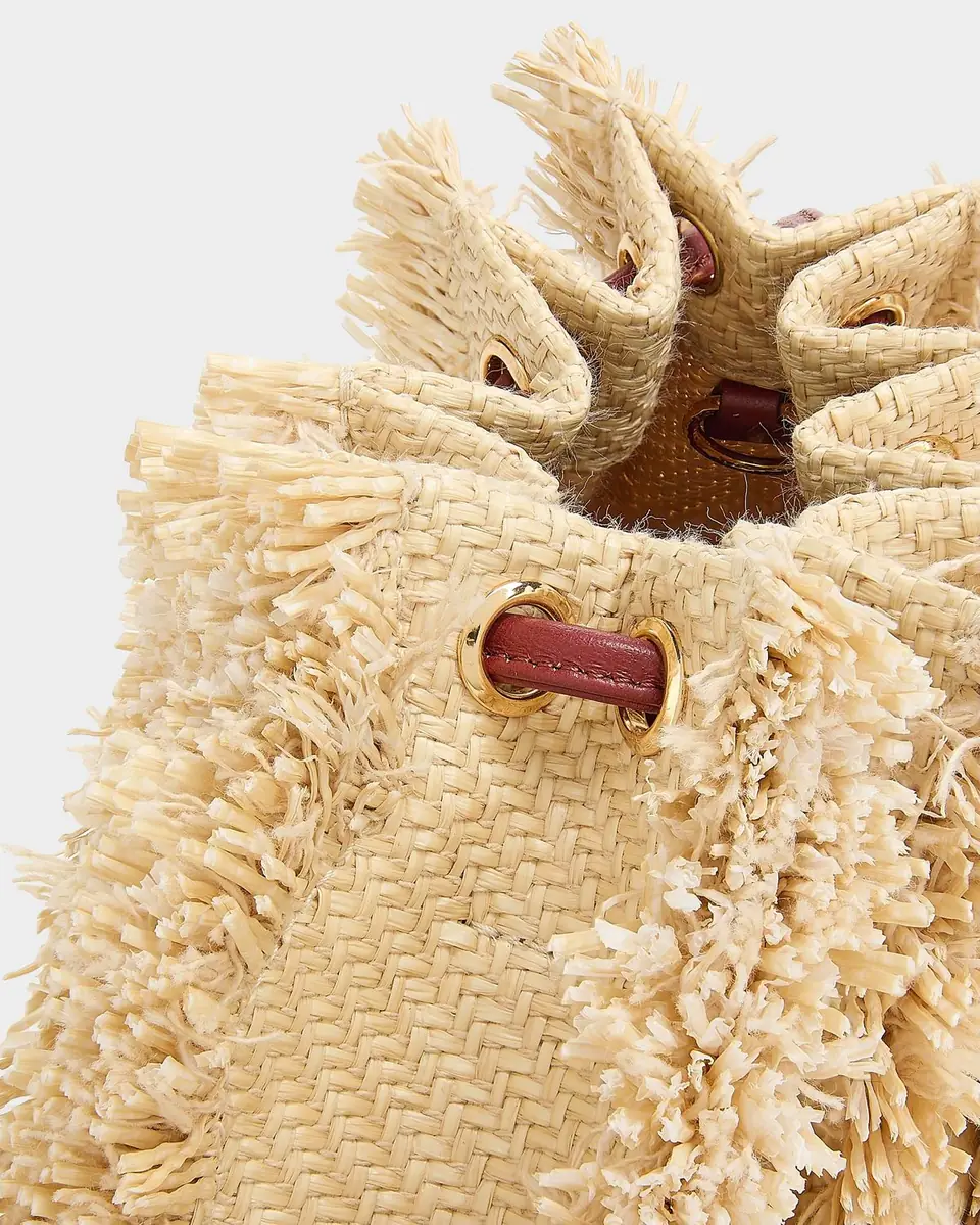 Ulla Johnson Adria Small Fringed Raffia-Effect Crossbody Bag | Thumbnail 7 Ulla Johnson Adria Small Fringed Raffia-Effect Crossbody Bag | Thumbnail 7